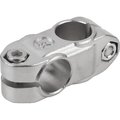 Kipp Tube Clamp 4-Way Flat, Form:A Stainless Steel, For Rnd. Tubes, A=16, 1, B=16, 1 K0472.11616